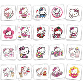 YINFENGKANHAI Hello Kitty tattoo design for kids' party favors and fun