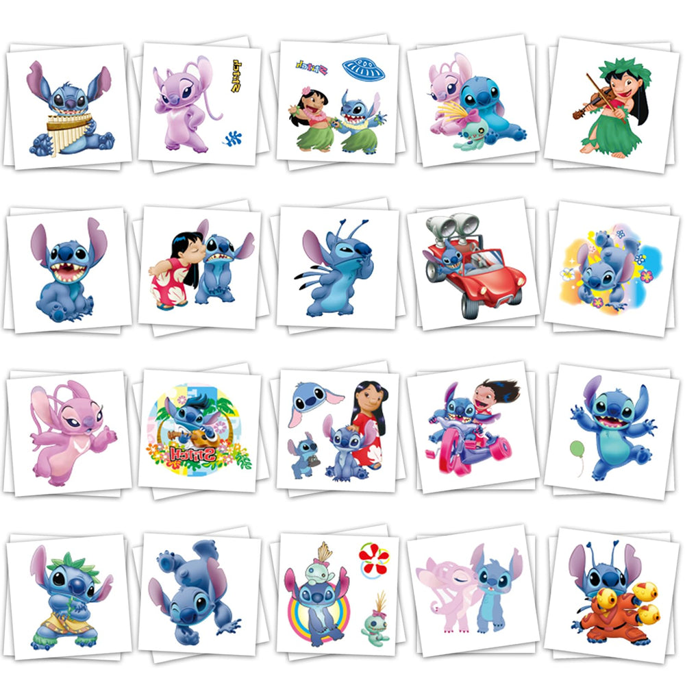 YINFENGKANHAI cartoon tattoo sheet with vibrant designs for kids' party favors and easy removal