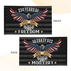 YINGFAN outdoor patriotic flag ideal for yard or porch displays.