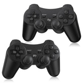 Yinjie PS3 wireless controller front view showing ergonomic grip for extended play.