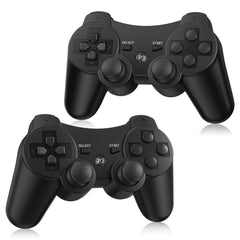 Yinjie PS3 wireless controller front view showing ergonomic grip for extended play.