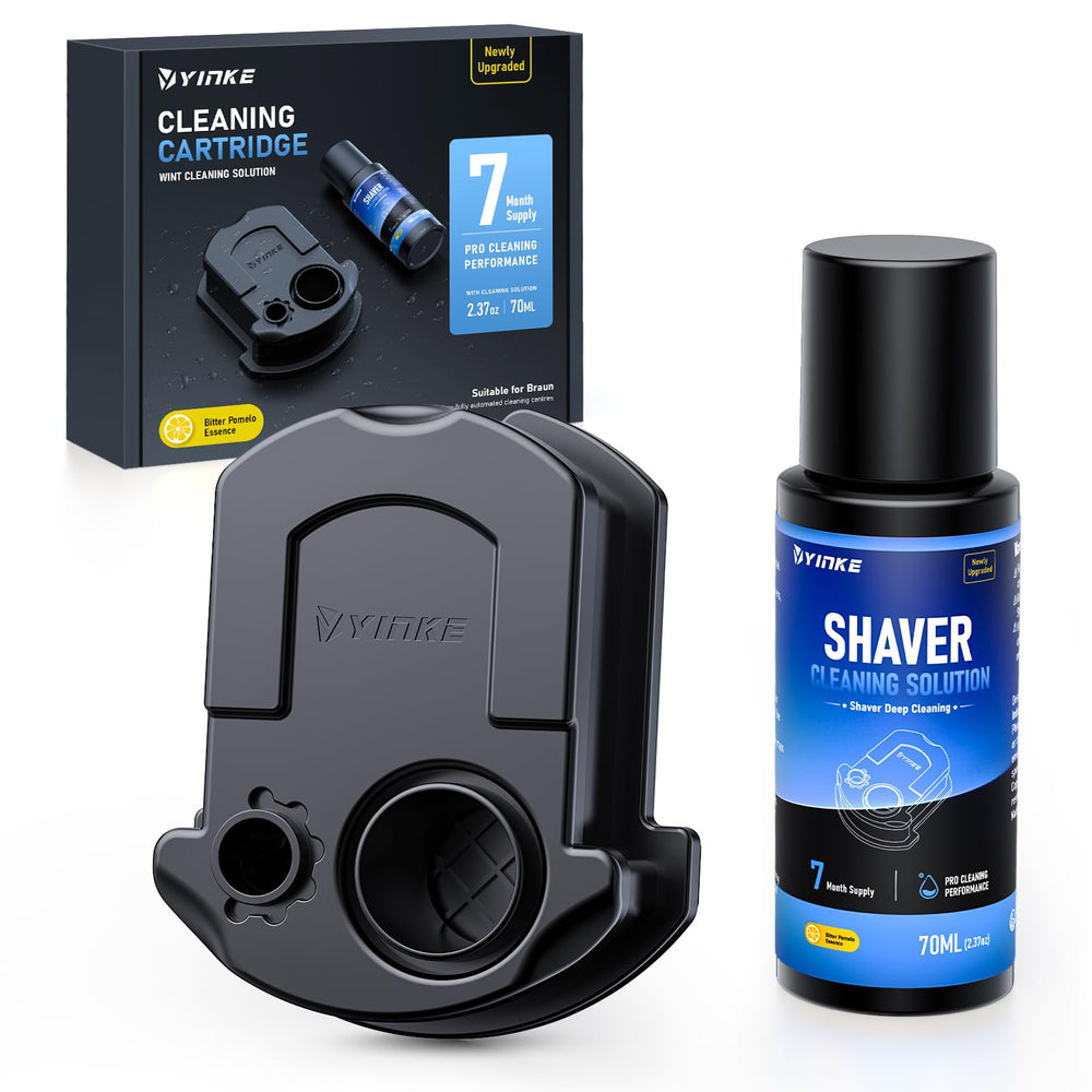 YinkeVibe reusable cartridge for Braun CCR enables eco-friendly shaver care