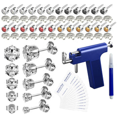 YINPAD ear piercing gun front view showing precise alignment for quick puncture.