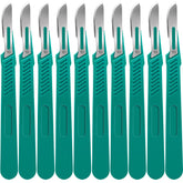 YixangDD 10 Pcs scalpel blades pack for precise lab and craft cutting.
