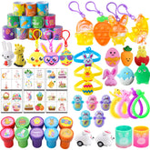 YiYLunneo Easter fillers 100pcs for festive egg hunts and gift baskets