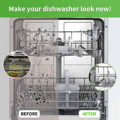 Y-Kelin tablet placed in a stainless steel dishwasher basin