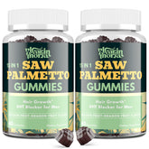 YLVARIN THORIA saw palmetto gummies pack for daily prostate support and convenience.