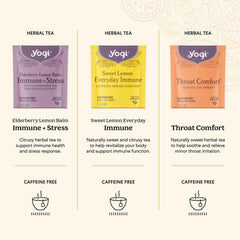 Yogi Blueberry Sage Stress Relief tea bag ready for relaxing moments.