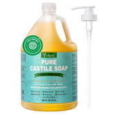 Yoken Castile Soap Liquid unscented bottle for all-purpose gentle cleansing