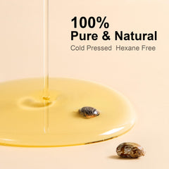 Yoken castor oil ingredients label shows single-ingredient purity.