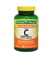 YOLOMOLO Vitamin C 2000 mg bottle boosts immune health