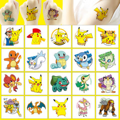 YONGAI cute monster tattoos collection, ideal for teen activities and classroom prizes.