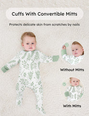 Yoofoss footies provide cozy coverage for early movers.