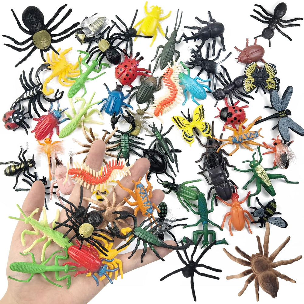 Yoohua mini bug toy cicada for imaginative play and early science exploration