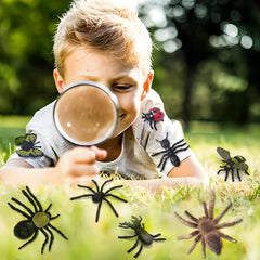 Yoohua mini bug toy dragonfly for tactile play and color exploration