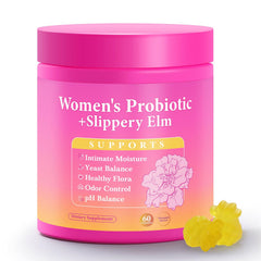 Brand Yooloks Her Juicy gummies bottle for daily feminine balance and freshness.