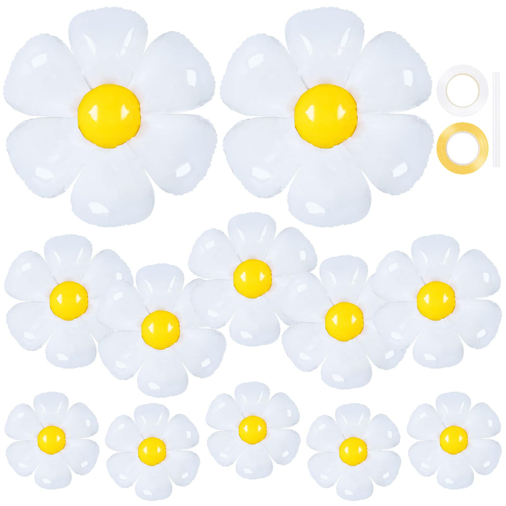 YOTHORN large 43 inch daisy balloon for dramatic boho wedding decor