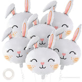 YOTHORN Easter rabbit balloon 30-inch giant foil, ideal as a festive centerpiece.