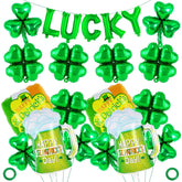 YOTHORN shamrock balloon adds festive Irish charm to St Patrick's Day decor