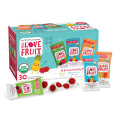 You Love Fruit variety pack box with three flavors for convenient on-the-go snacking.