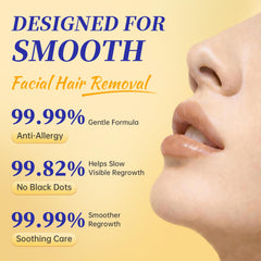 Youggle chin hair removal targets fine hairs with a gentle formula.