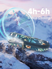 YOUSHARES insulin cooler travel case with ice packs demonstrates reusable cooling for trips