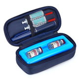 YOUSHARES insulin vials cooler with ice brick keeps meds cold on the go.