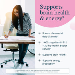 Youtheory B12B6 daily dose bottle showing simple one-per-day use.