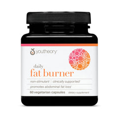Youtheory Daily Fat Burner bottle front view for metabolism support