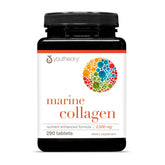Youtheory Marine Collagen bottle front view highlighting the premium formula for daily wellness.