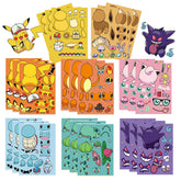YOUTHSTORE Make-a-face stickers with eight designs for party favors.