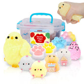 YRSDQueenA taba squishy chick for stress relief and playful tactile fun.