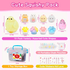 YRSDQueenA taba squishy paw offers soothing squeezes for tiny hands.