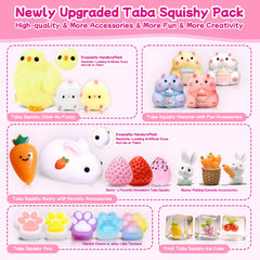 YRSDQueenA bunny squishy close-up highlighting ultra-soft texture for soothing play.