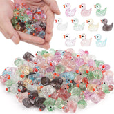 YsesoAi glitter mini ducks pack for playful crafts and decor.