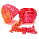 YTRXYLKL dragon egg exterior detail highlights craftsmanship and vibrant color
