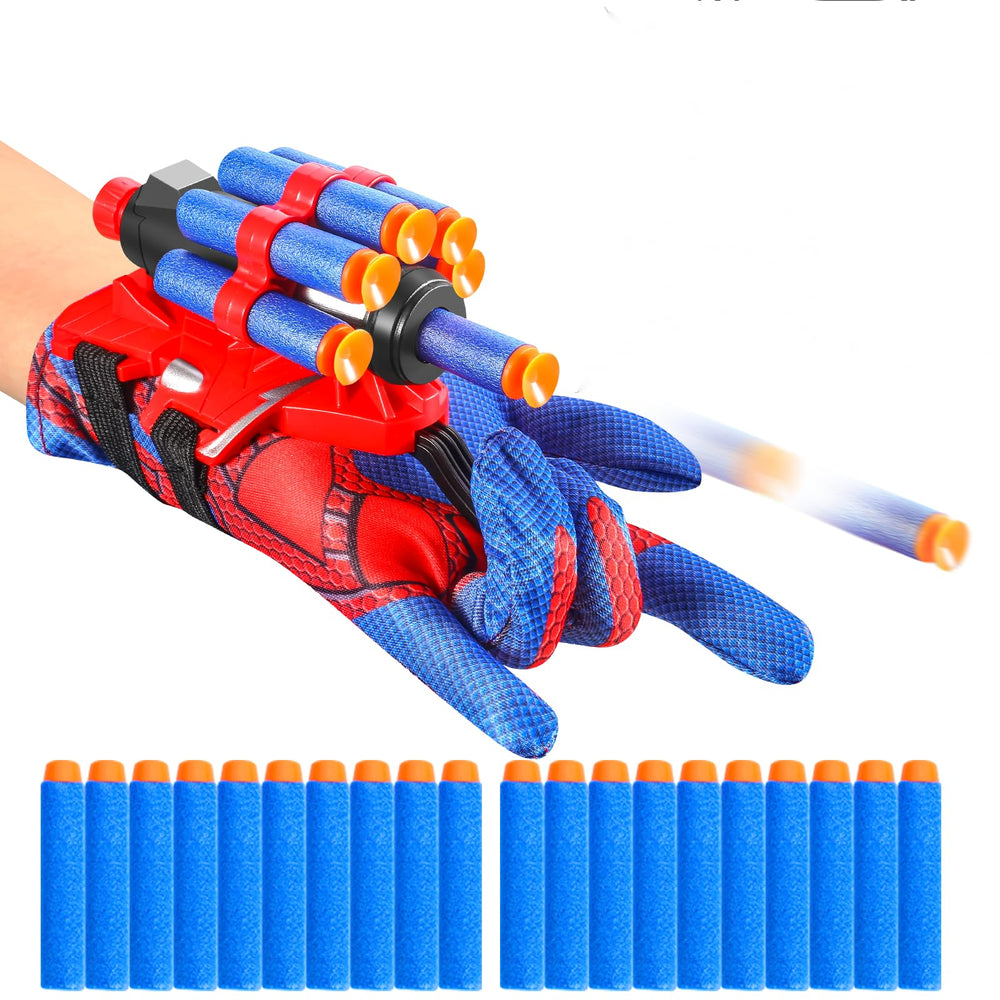 YUCCKYOU realistic spider soft bullet shooter for safe imaginative play.