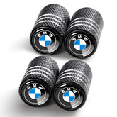 YUIQIEUY black aluminum tire valve cap set enhances style and protection