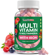 YUM-V'S Kids Multivitamin bottle displayed for daily supplementation.