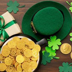 Yumzo gift-bags-and-favors-coins brighten treat bags for celebrations.