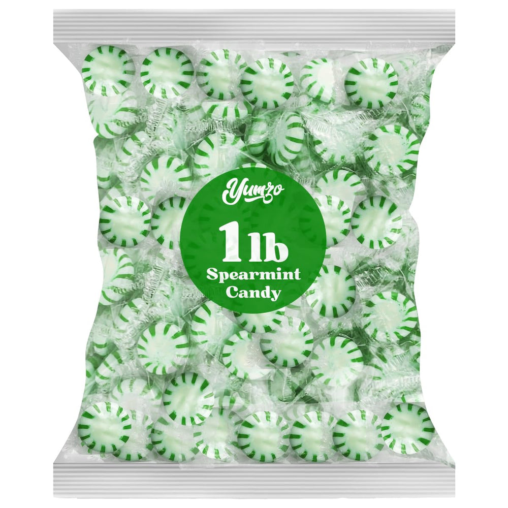 Yumzo Starlight Spearmint candy individually wrapped for on-the-go freshness.