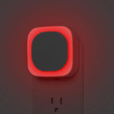 YUNLEX 2-pack plug-in night light glows softly for safe navigation.