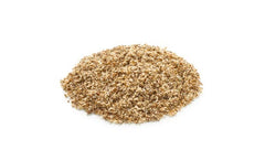Yupik chia seed powder bag label highlights GMO-free and vegan.