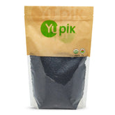 Yupik Organic Ancient Black Rice bulk packaging for pantry storage and meal prep.