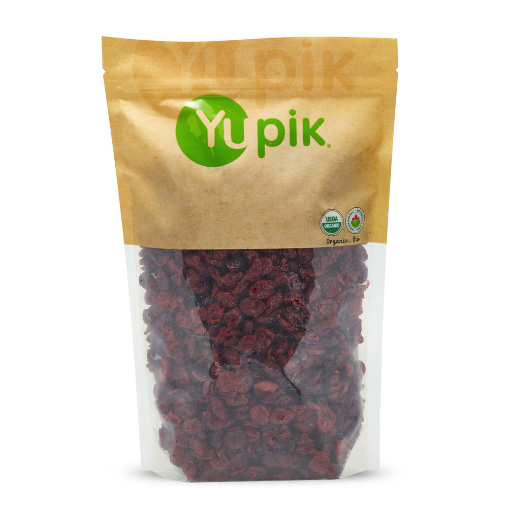 Yupik organic cranberries pack for on-the-go snacking