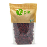 Yupik organic cranberries pack for on-the-go snacking