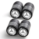 YUIQIEUY tire valve cap cover in black 4-pack protects stems and adds style.