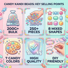 YuSheng candy beads large rabbit shapes add charm to necklaces and keychains