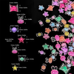 YuSheng candy beads small round candy for bead weaving and jewelry