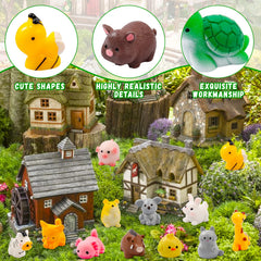 ywevyezc dollhouse miniature animals perfect for decor and play